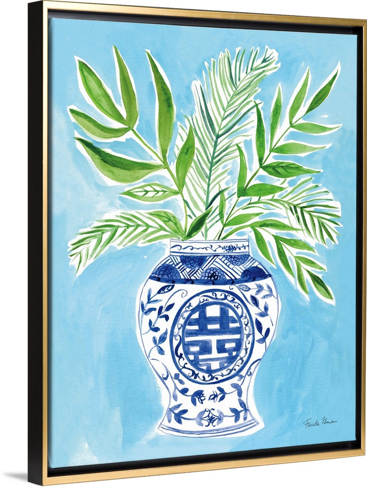 Elegant Chinoiserie II Crop Wall Art | Great Big Canvas - Dynamic