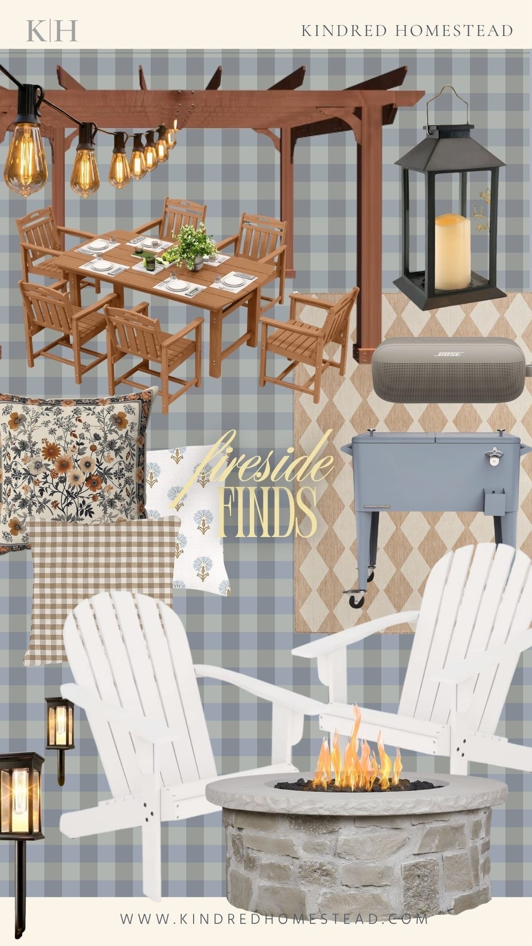 Fireside finds for those first cool evenings outside 🍂 Gathering around the fire, lingering a little longer + making the most of early fall. Sharing some outdoor furniture, cozy seating + seasonal touches to bring that fireside feeling home.#outdoorliving #outdoorfurniture #falloutdoorliving #fallhomedecor #fireside #patioinspo #cozyhome #outdoorinspo

#LTKHome #LTKHome