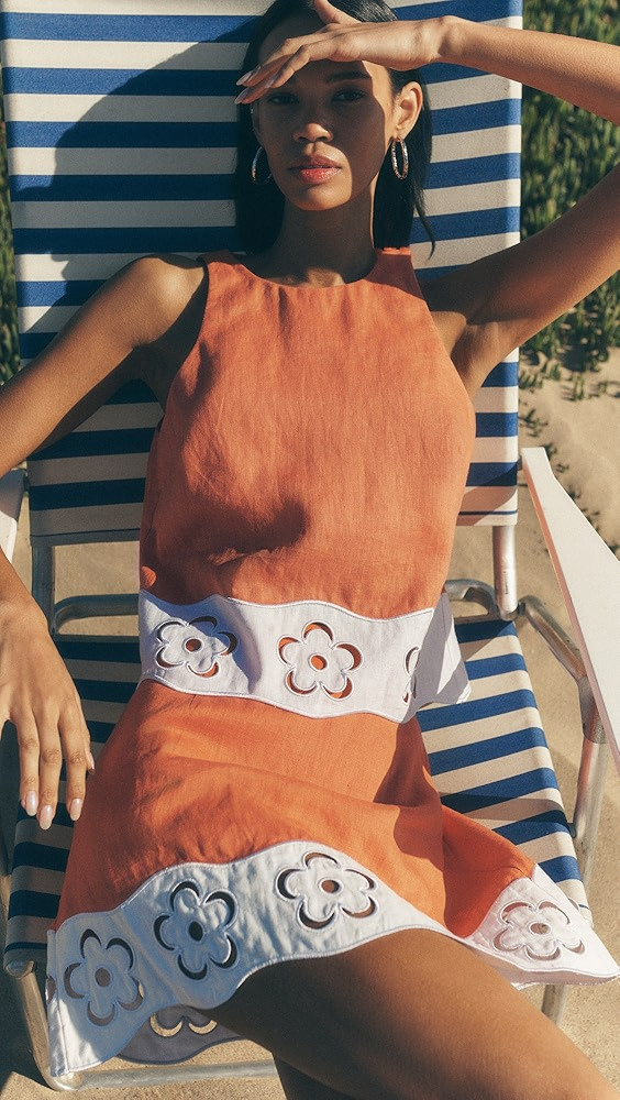 STAUD Mika Linen Top | Shopbop | Shopbop