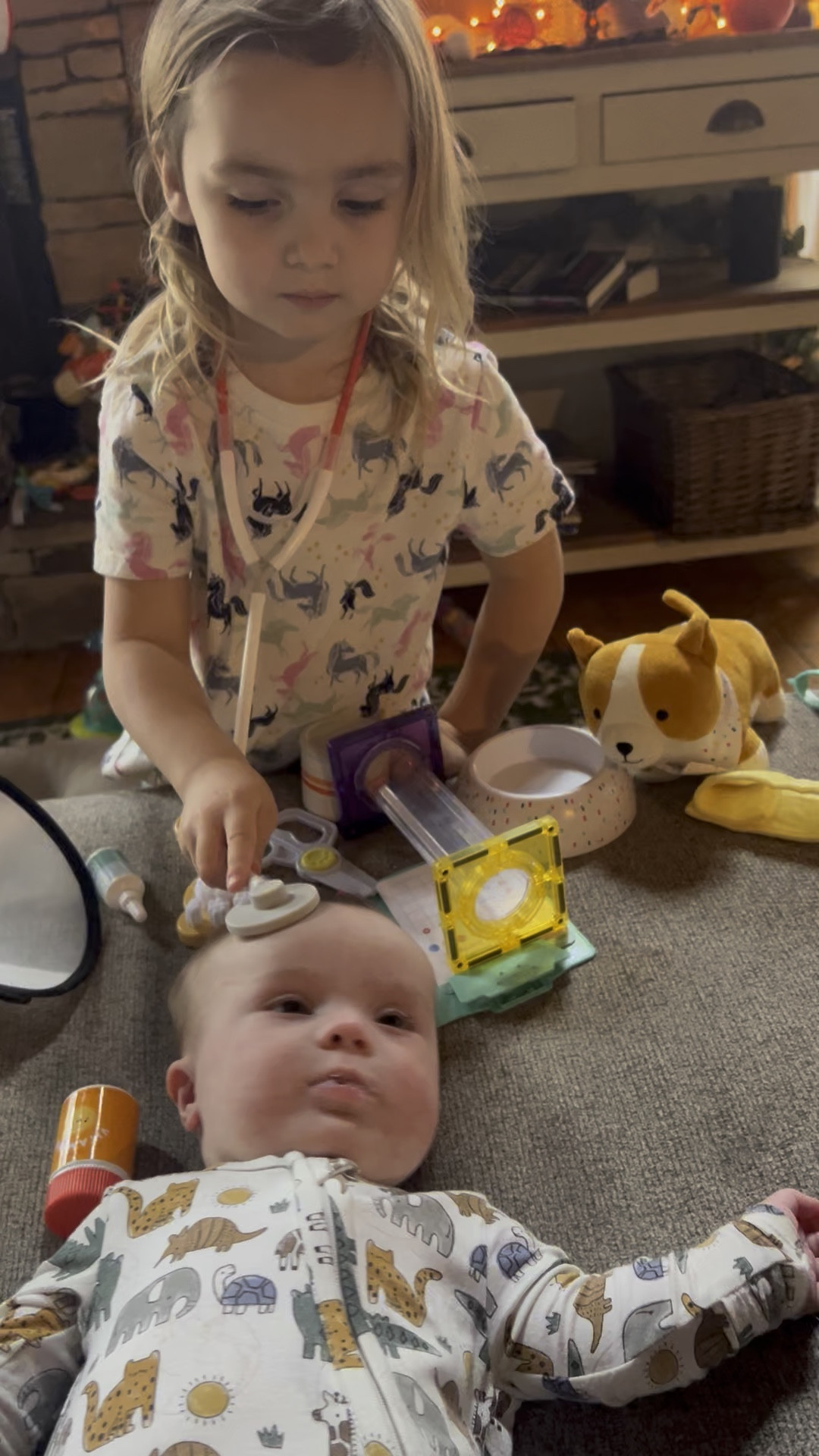 The cutest vet set for kids! And this brand is currently BOGO 50% off. The perfect Christmas gift for toddlers and kids 