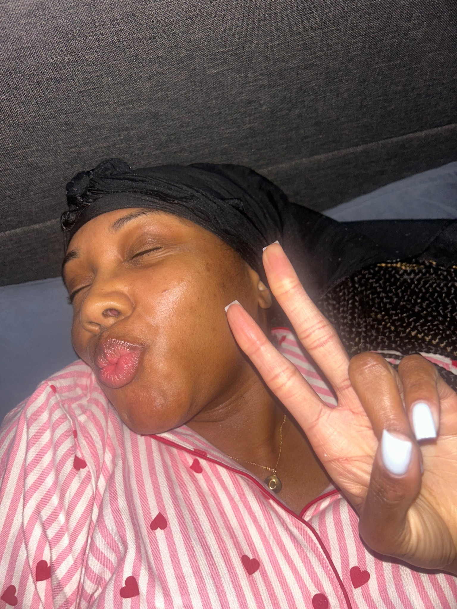 All tucked in and ready for bed. 

Just know that I literally have no idea what’s going on and probably won’t until February 🤣

Year end is just 🤪 

Nail color: Heylove Frame Gel O2

#LTKHoliday #LTKGiftGuide #LTKTall