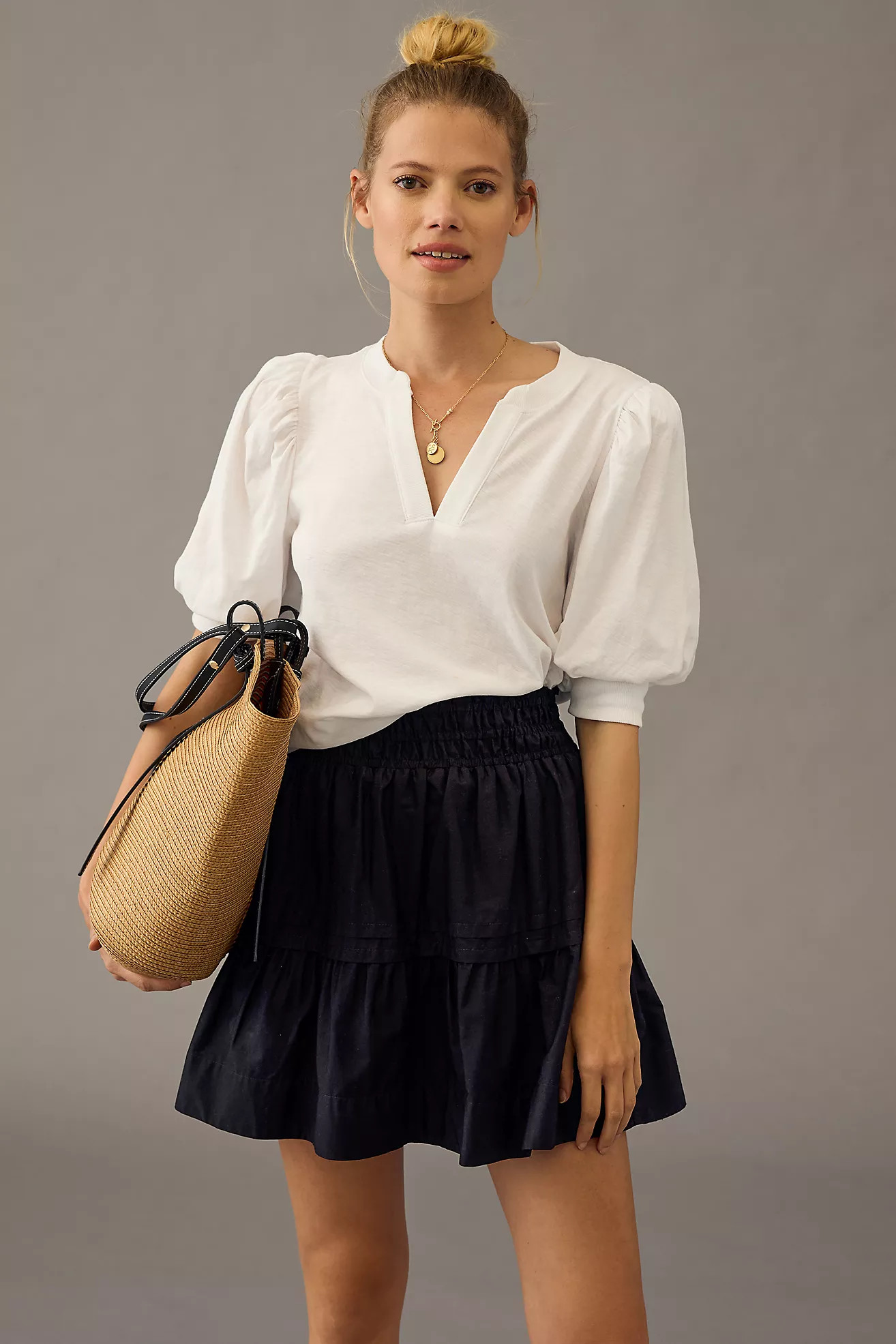 Nation LTD Lou Peasant Tee | Anthropologie (US)