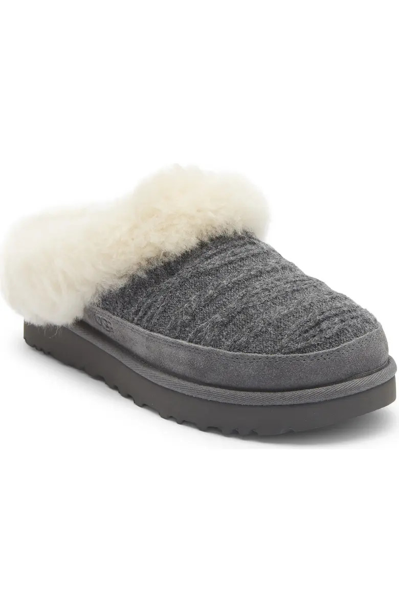 Cluggette Genuine Shearling Lined Indoor/Outdoor Slipper (Women) | Nordstrom Rack