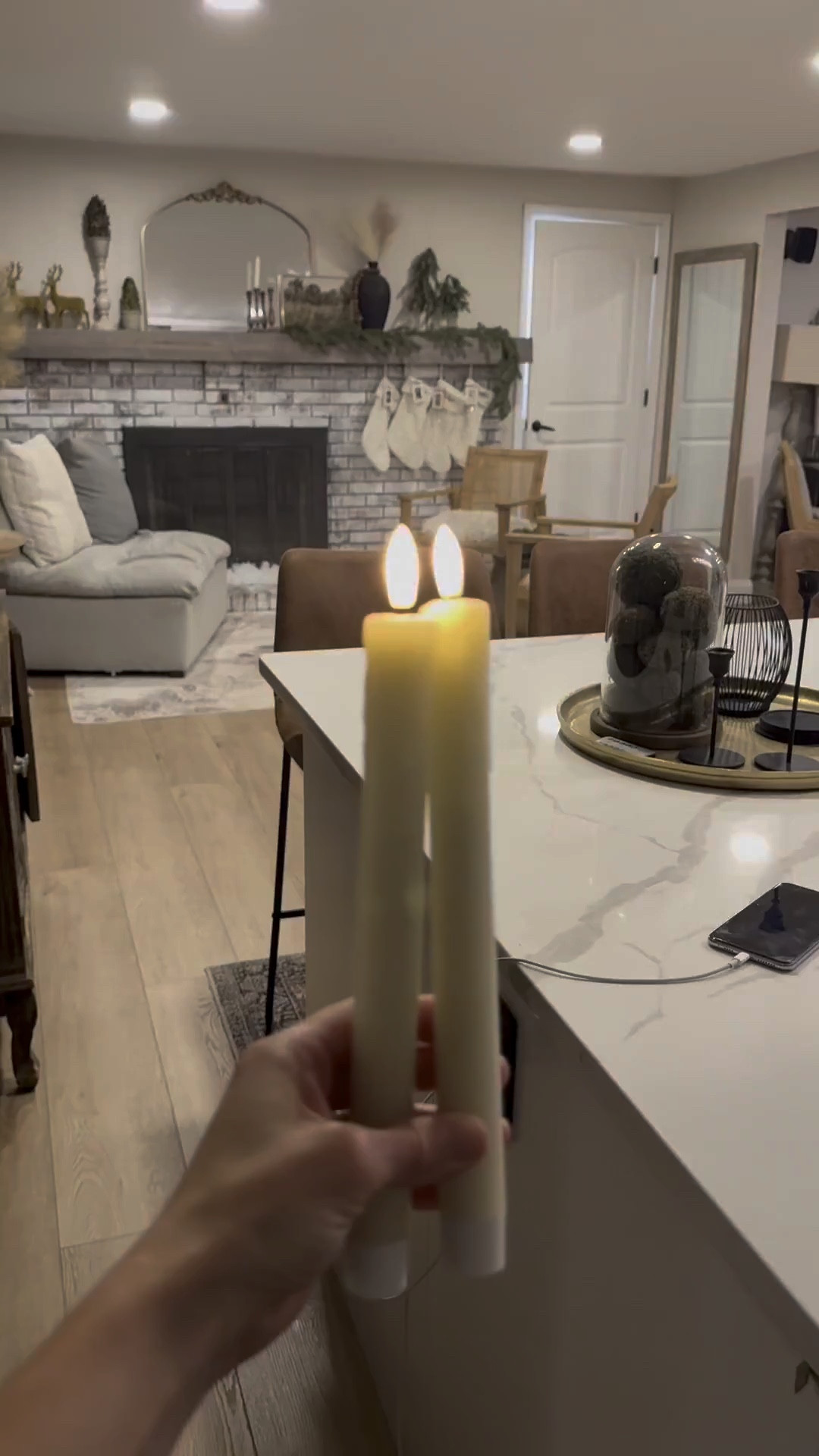 These candles are so realistic but safer!

#LTKHome #LTKParties #LTKHoliday