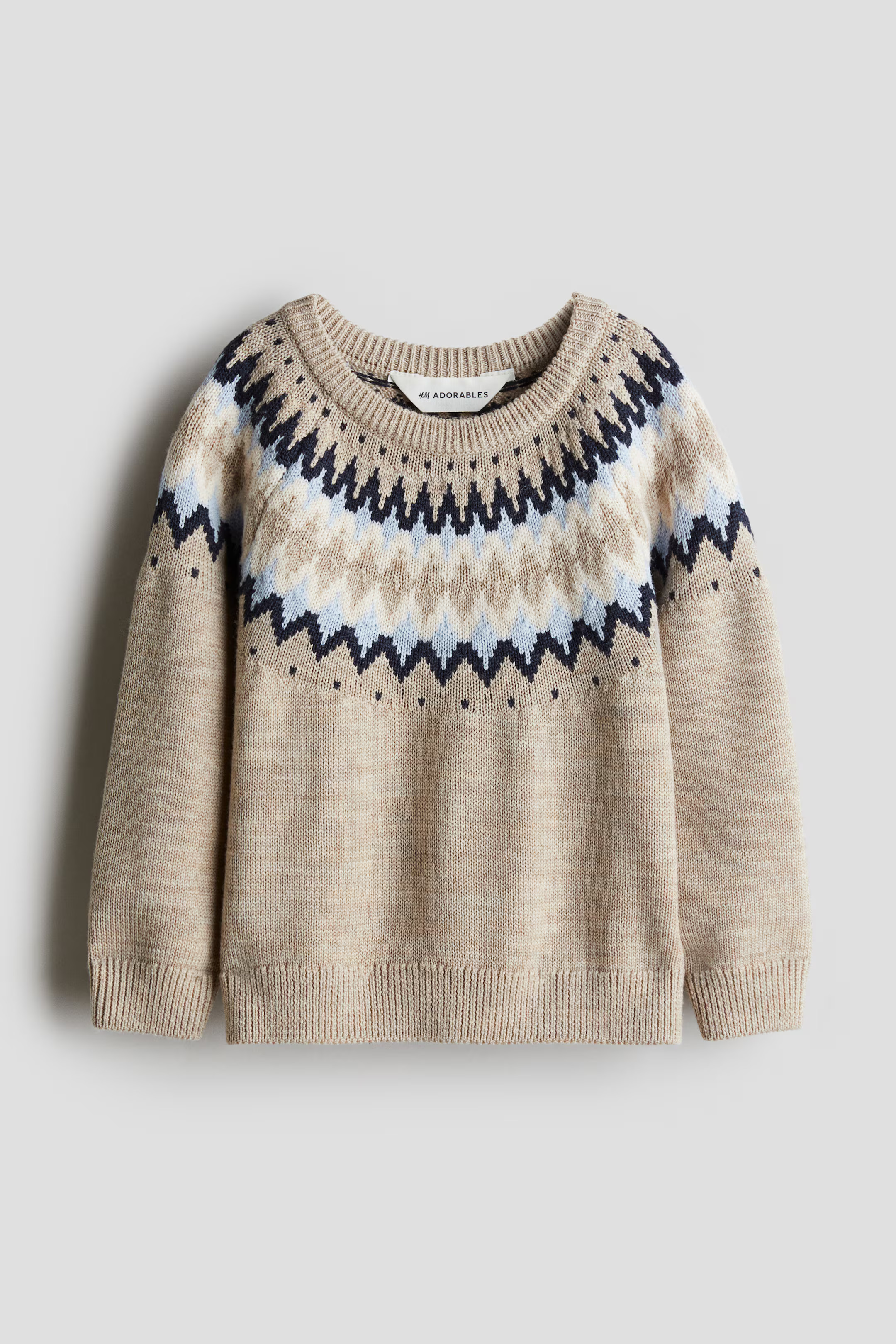 Jacquard-knit wool jumper | H&M (UK, MY, IN, SG, PH, TW, HK)