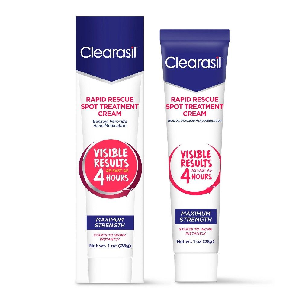 Clearasil Rapid Rescue Spot Treatment Cream 1oz | Target