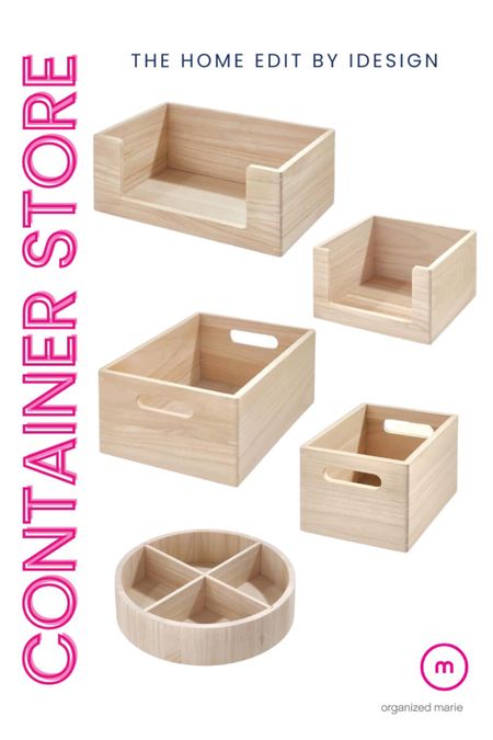 These wooden pantry organizers by the Home Edit are so gorgeous! 

#LTKFind #LTKhome #LTKfamily