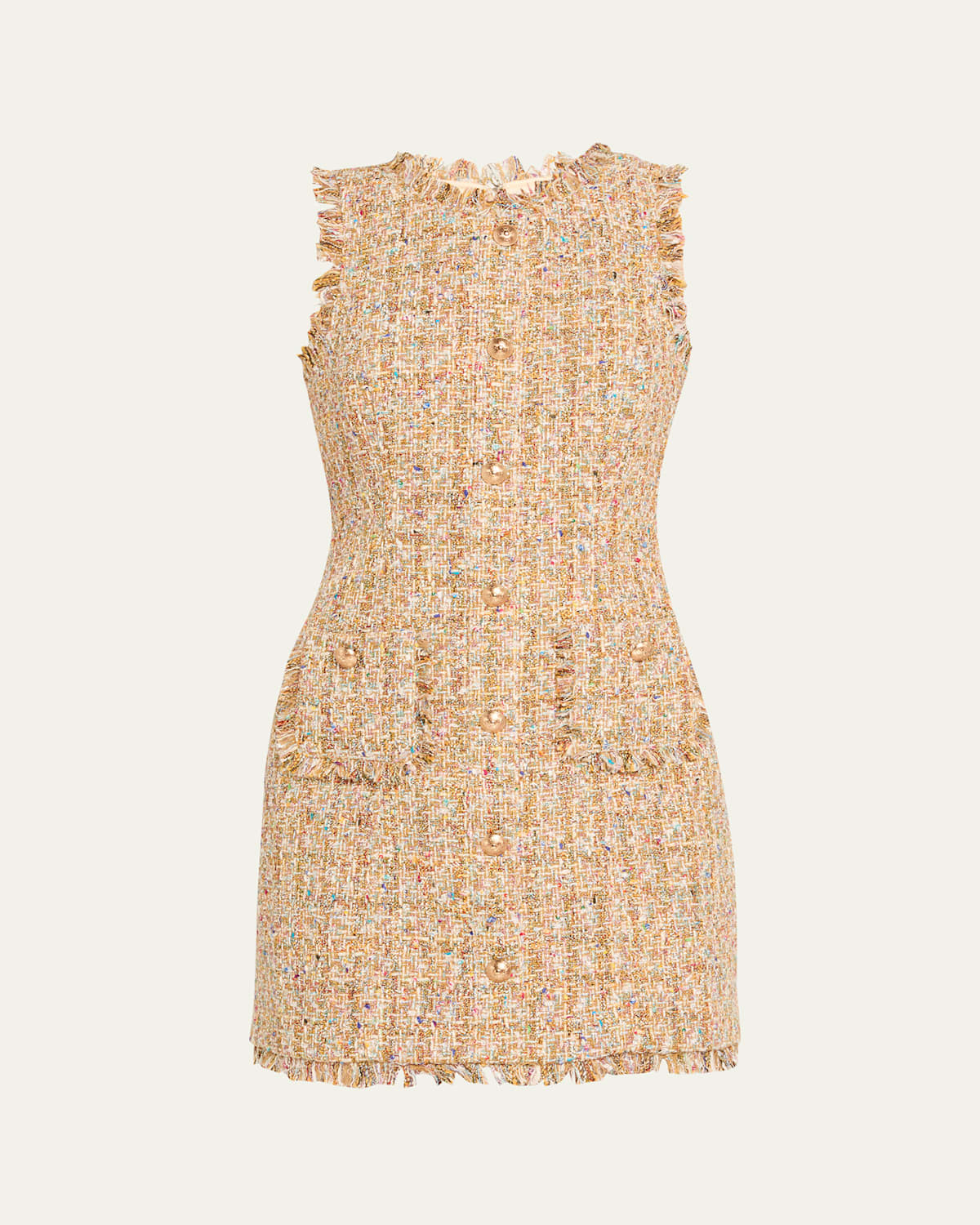Randi Sleeveless Bouclé Mini Dress | Bergdorf Goodman