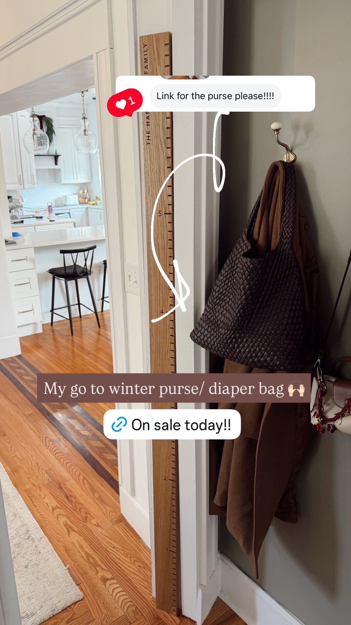 My go to winter purse/ diaper bag 🙌🏻