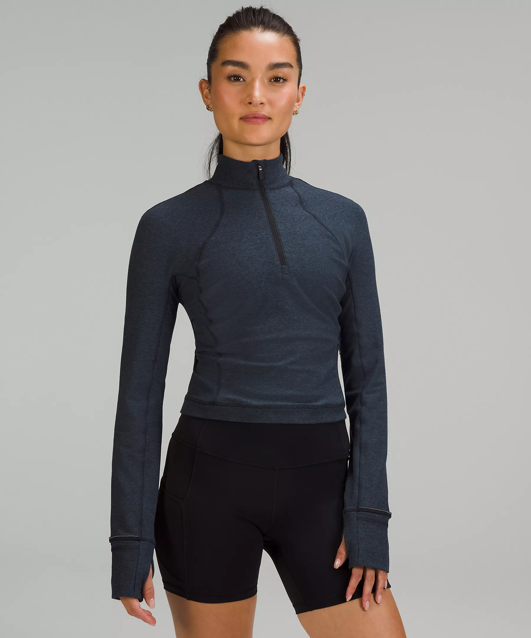 It's Rulu Run Cropped Half Zip | Lululemon (US)