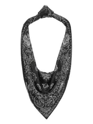 Alexander Wang Scarf Metal Mesh Shoulder Bag on SALE | Saks OFF 5TH | Saks Fifth Avenue OFF 5TH