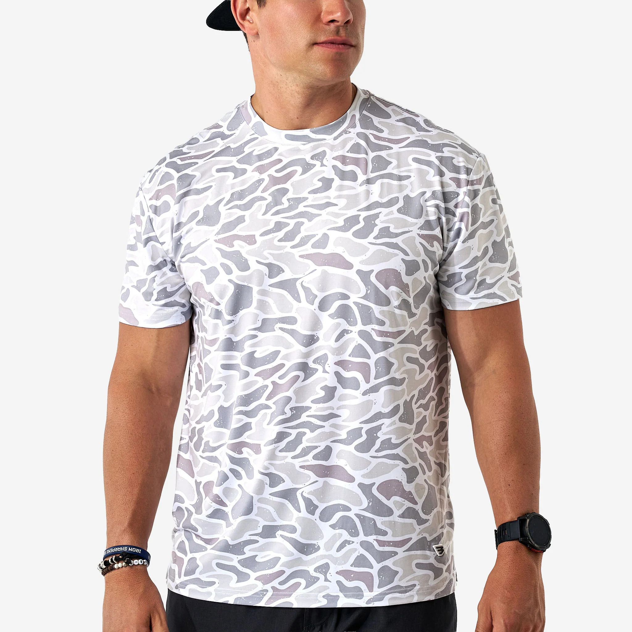Go To Tee - White Camo | BURLEBO