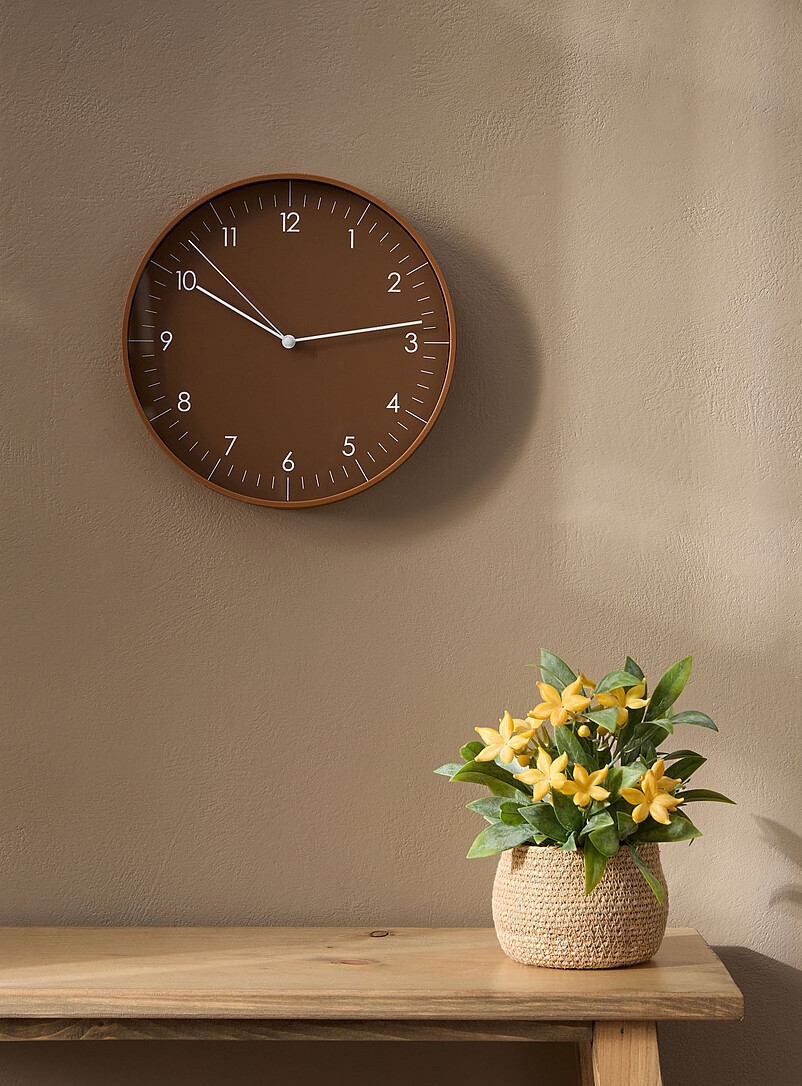 Latte round wall clock | Simons