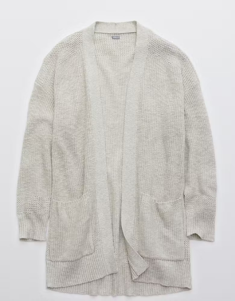Aerie Classic Easy Cardigan | American Eagle Outfitters (US & CA)