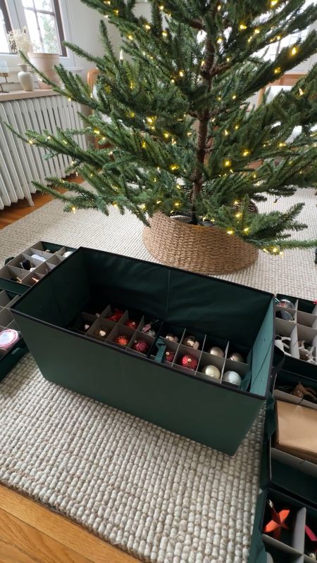 Putting the tree away today. The 128 ornament storage is a great solution for us and is on sale. Also available in 64 count. We’re putting the tree away in the 9’ wide opening storage. I ordered all in the green color to streamline. 

#LTKhome #LTKsalealert