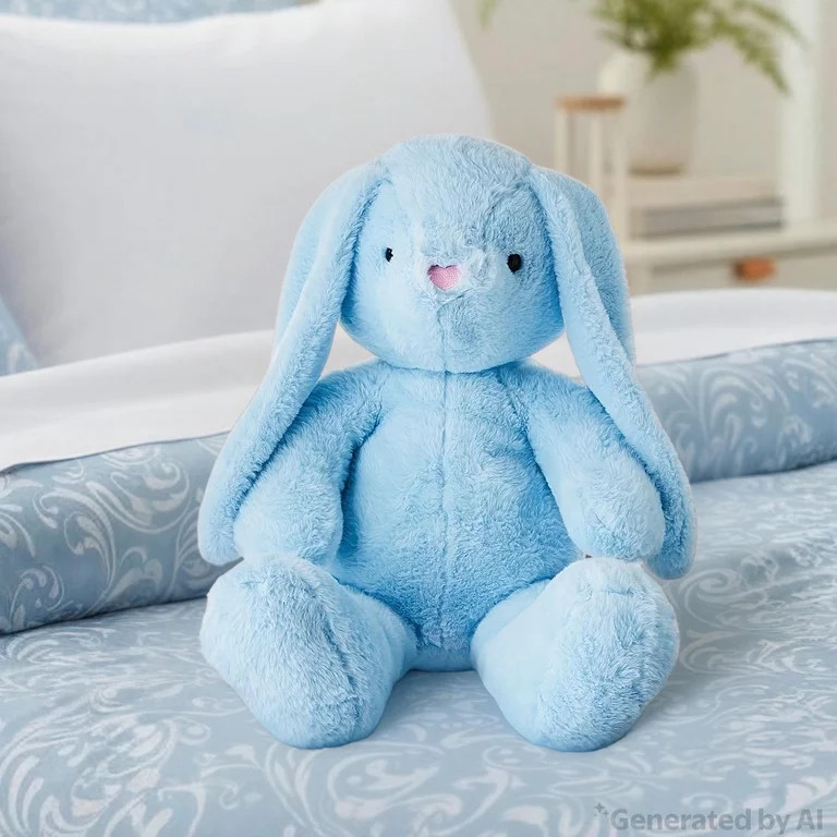 Large Bunny Plush, Blue, 22", Easter by Way To Celebrate | Walmart (US)