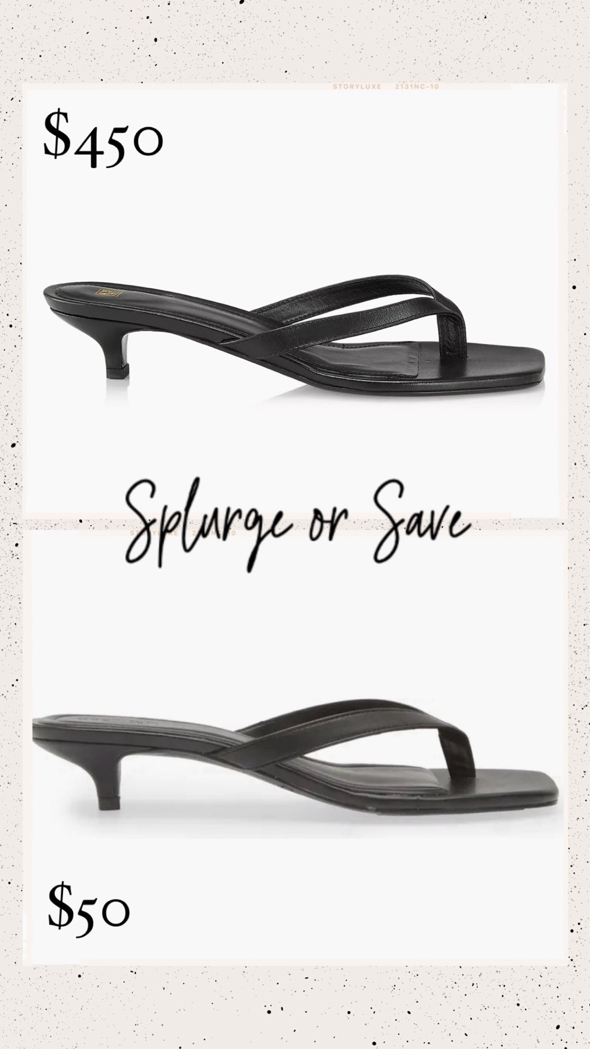 Splurge or save? I found a similar kitten heel that’s identical to the designer pair. Perfect shoe for summer. Which one do you prefer?

Kitten heel, flip flop sandal, summer shoes, Toteme flip flop sandal, The Stylizt 



#LTKFindsUnder50 #LTKSeasonal #LTKShoeCrush
