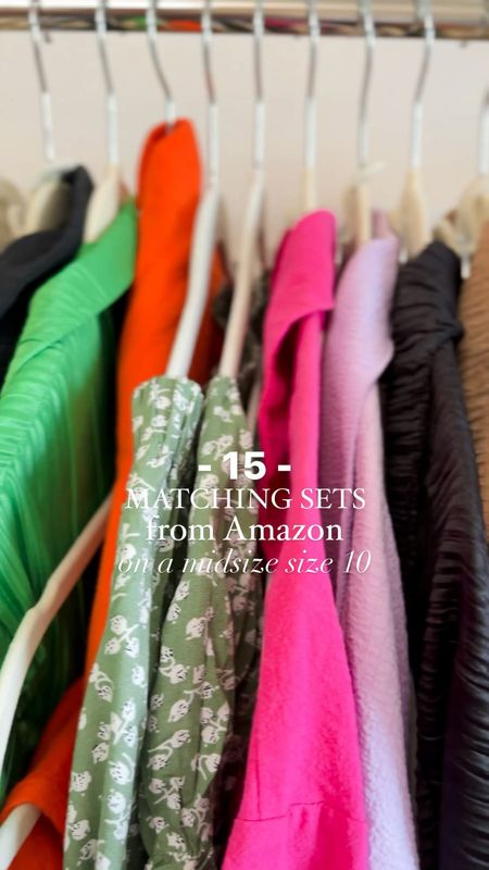 15. Matching sets from Amazon on a midsize size 10 body / two piece sets / summer sets from amazon / size 10 fashion / midsize fashion 

#LTKstyletip #LTKmidsize