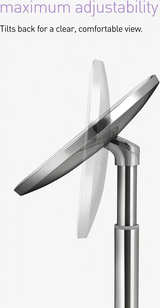 simplehuman 8-Inch Sensor Rechargeable Tabletop Mirror | Nordstrom | Nordstrom