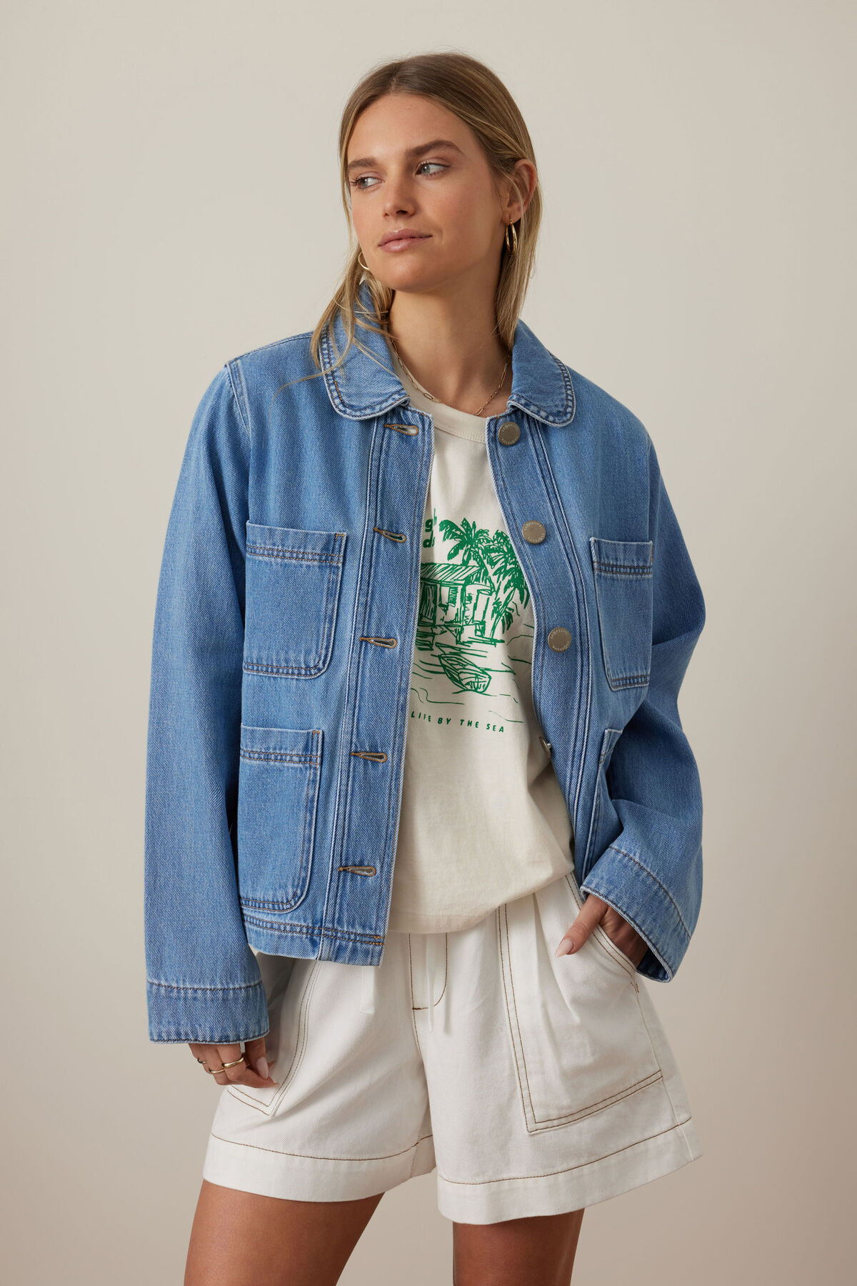 Hannah Denim Jacket | Ceres Life