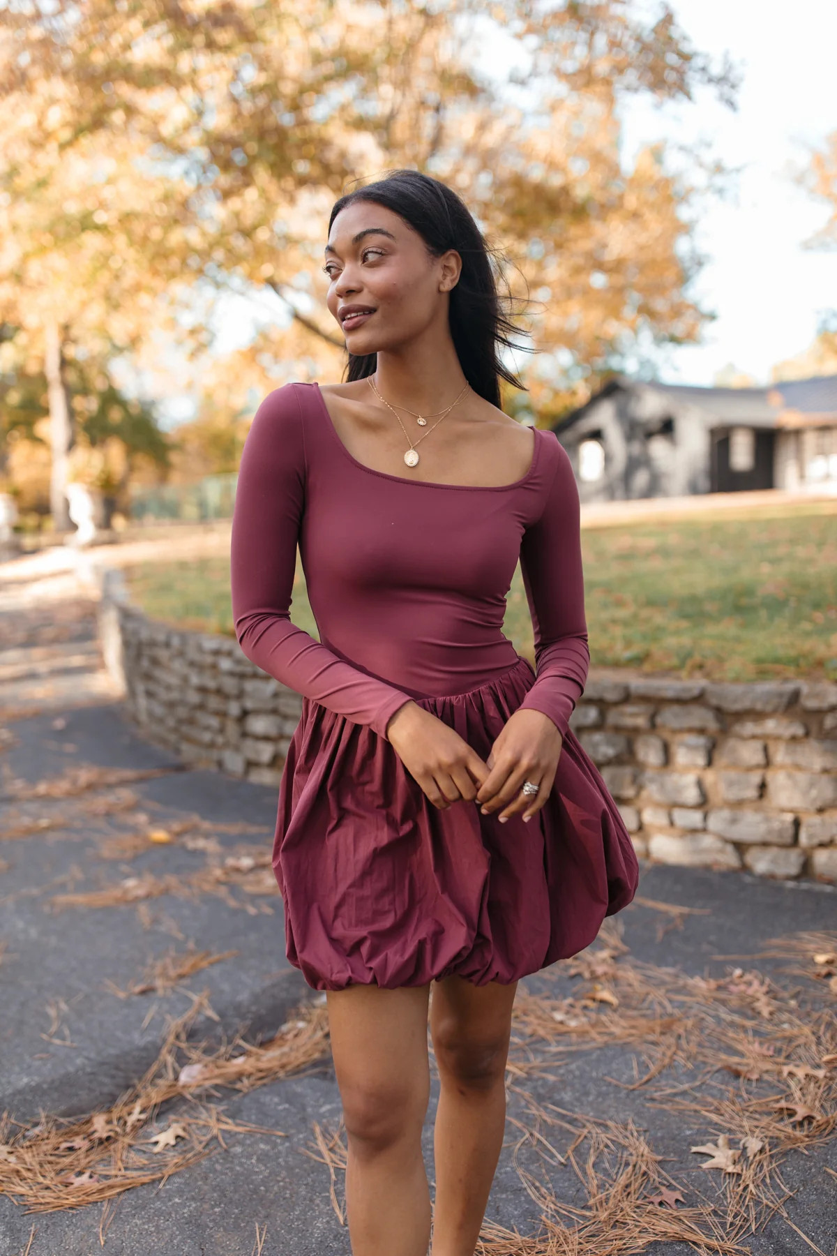Carter Plum Dress | The Post