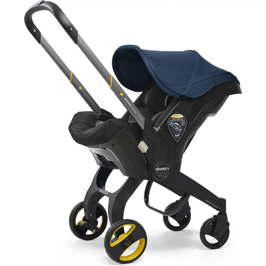 Doona Convertible Infant Car Seat/Compact Stroller System with Base in Deep Blue at Nordstrom | Nordstrom