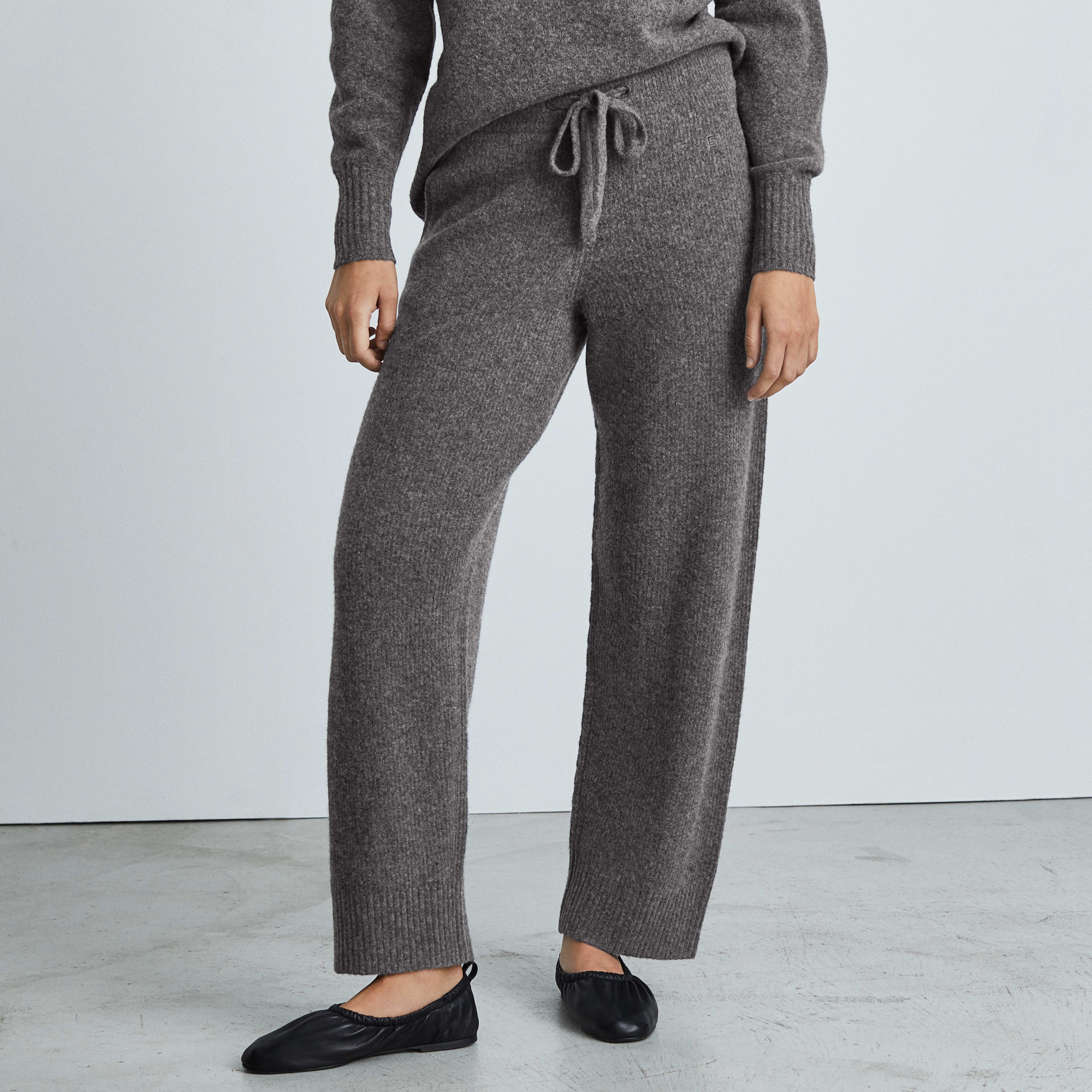 The Cozy-Stretch Wide-Leg Sweatpant | Everlane