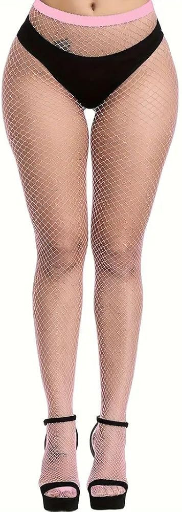Boolavard Netzstr\u00fcmpfe, Strumpfhosen mit hoher Taille f\u00fcr Damen, Netzstrumpfhosen f\u00... | Amazon (DE)