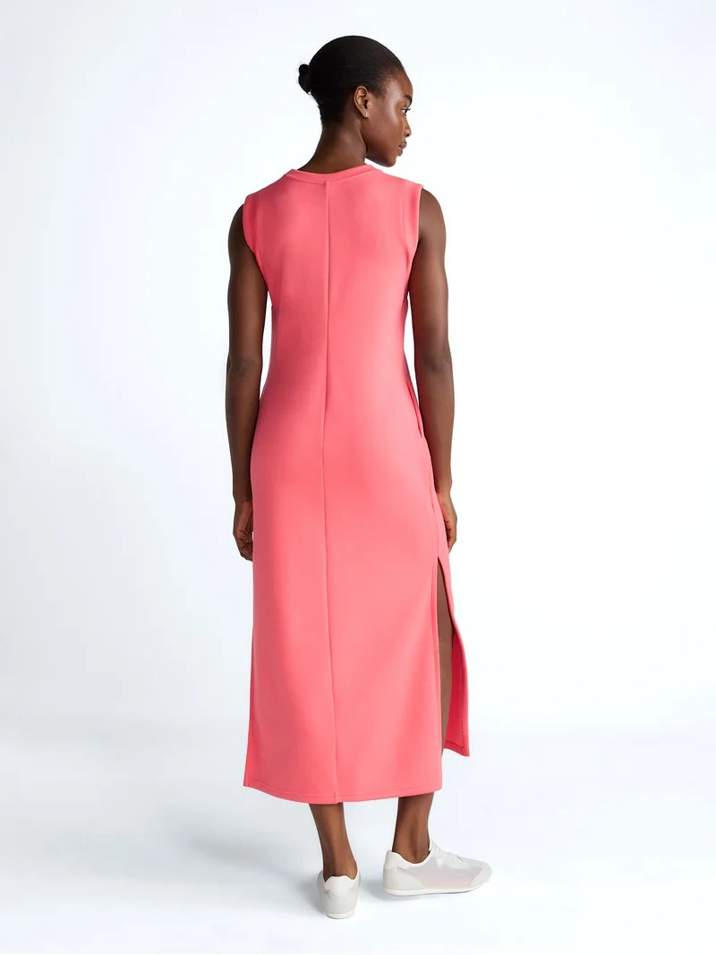 Scoop Women's and Women's Plus Scubaknit Sleeveless Maxi Dress, Sizes XS-4X | Walmart (US)