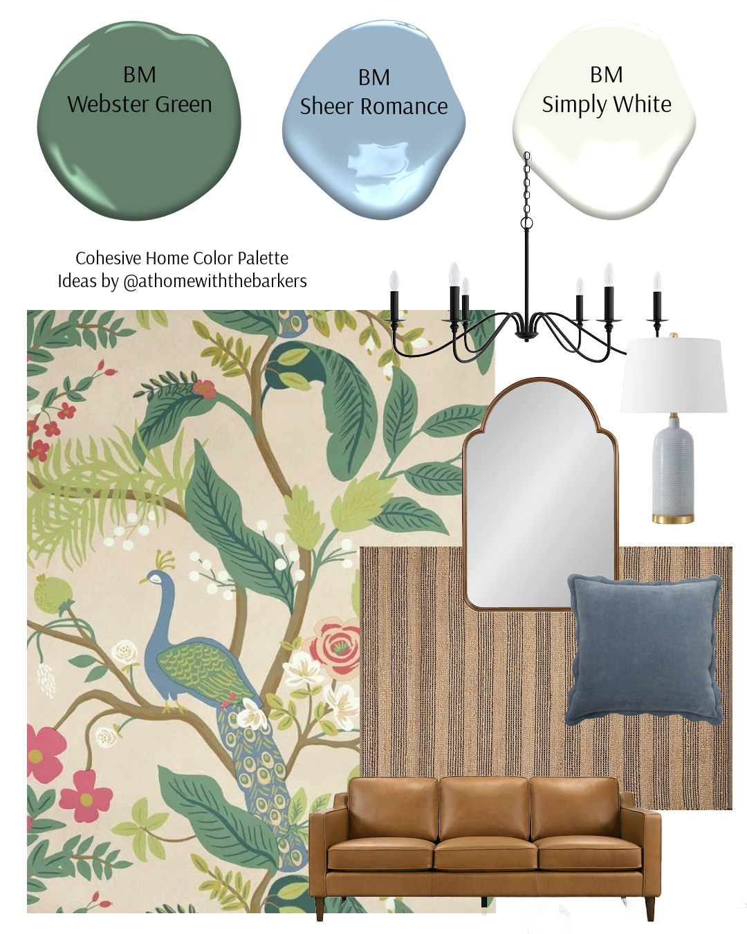 Home interior design paint color board 

 #LTKHome #LTKSaleAlert