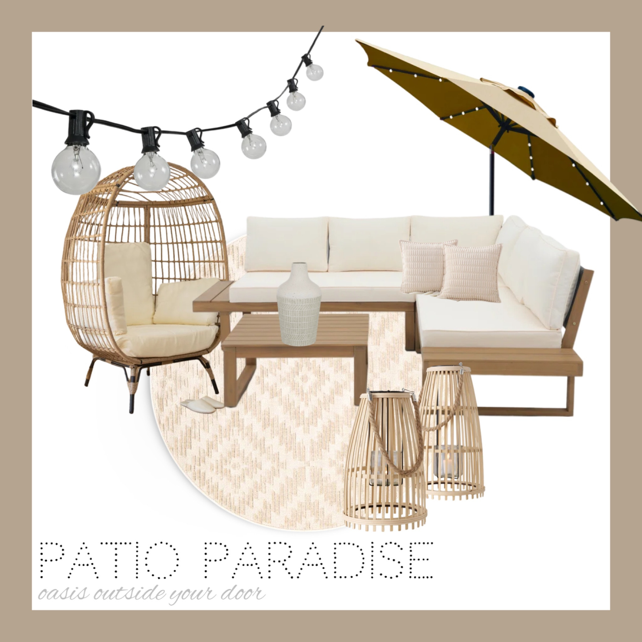Patio paradise 🌴 an oasis outside your door ✨ Shop Wayfair Summer Deals - they’re up to 50% off!

#LTKSummerSales #LTKSaleAlert #LTKSeasonal