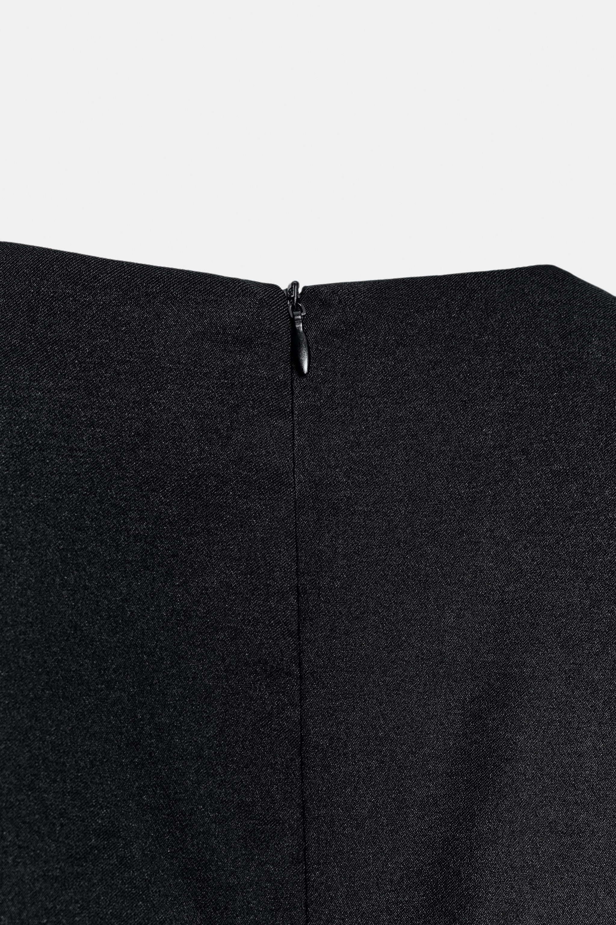 SHORT BALLOON EFFECT DRESS | Zara US