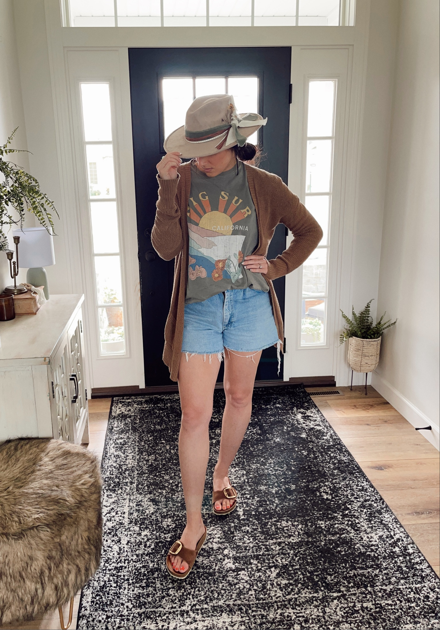 western vibes with this oversized graphic tee (size L) and Birkenstocks 

#LTKxNSale #LTKSeasonal #LTKstyletip