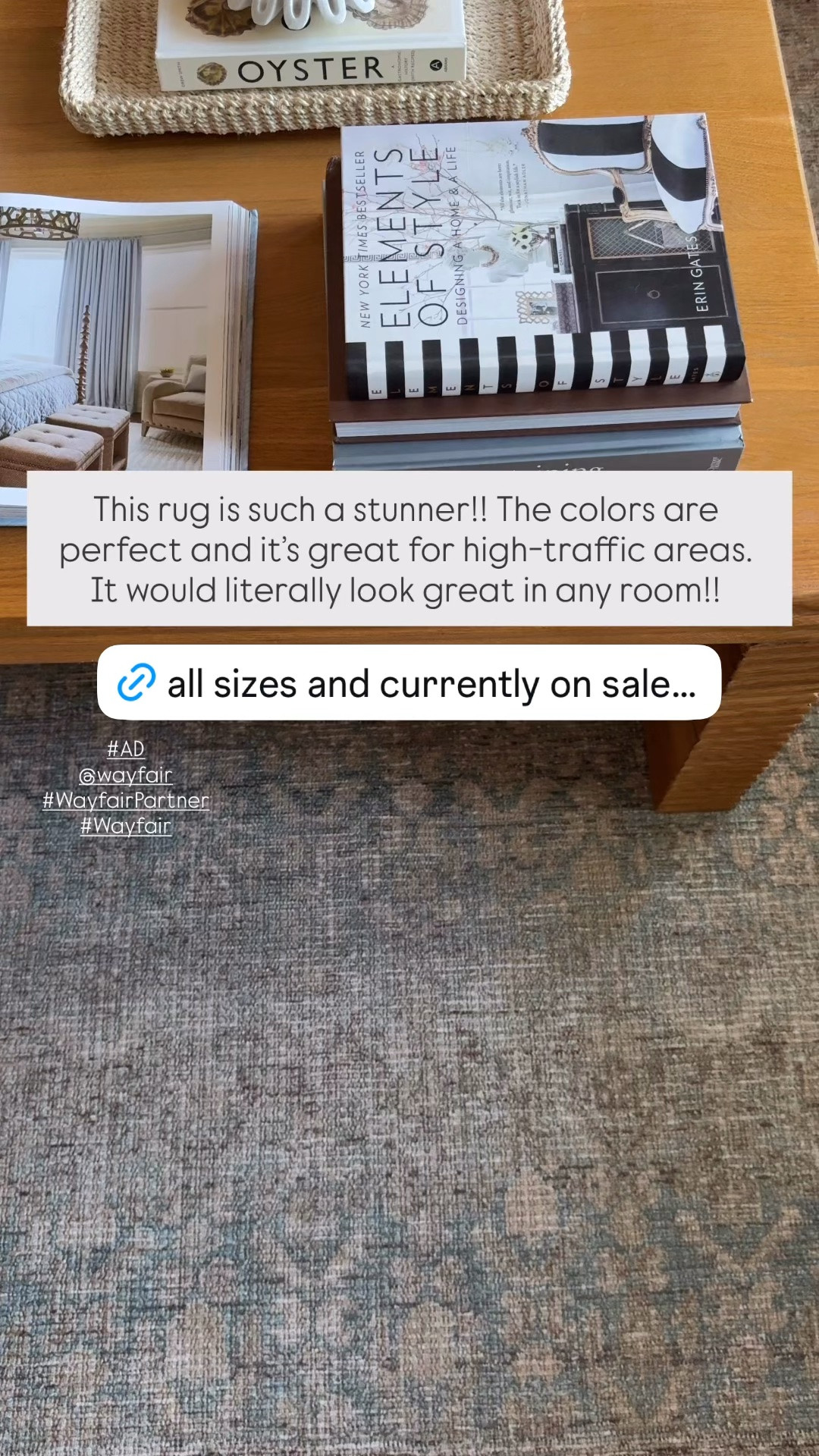 How good is this rug?! I found it from @Wayfair and the colors and texture are perfect. This rug would look incredible in any room!

#LTKSaleAlert #LTKHome #LTKvlog