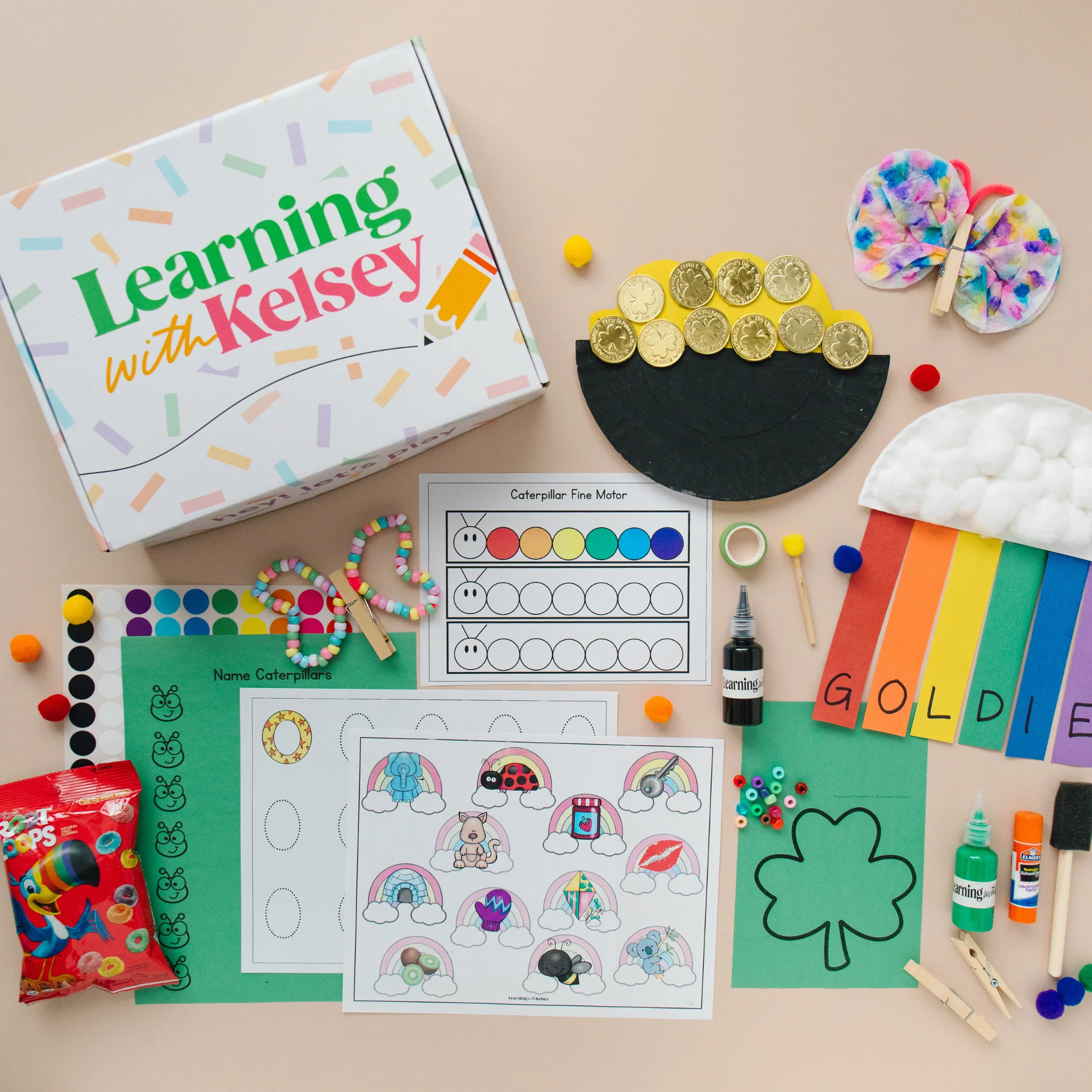 The Preschool Box- Monthly - Learning With Kelsey | Learning with Kelsey