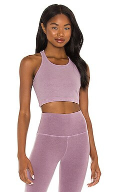 Electric & Rose Bella Rib Bralette en Mauve from Revolve.com | Revolve Clothing (Global)