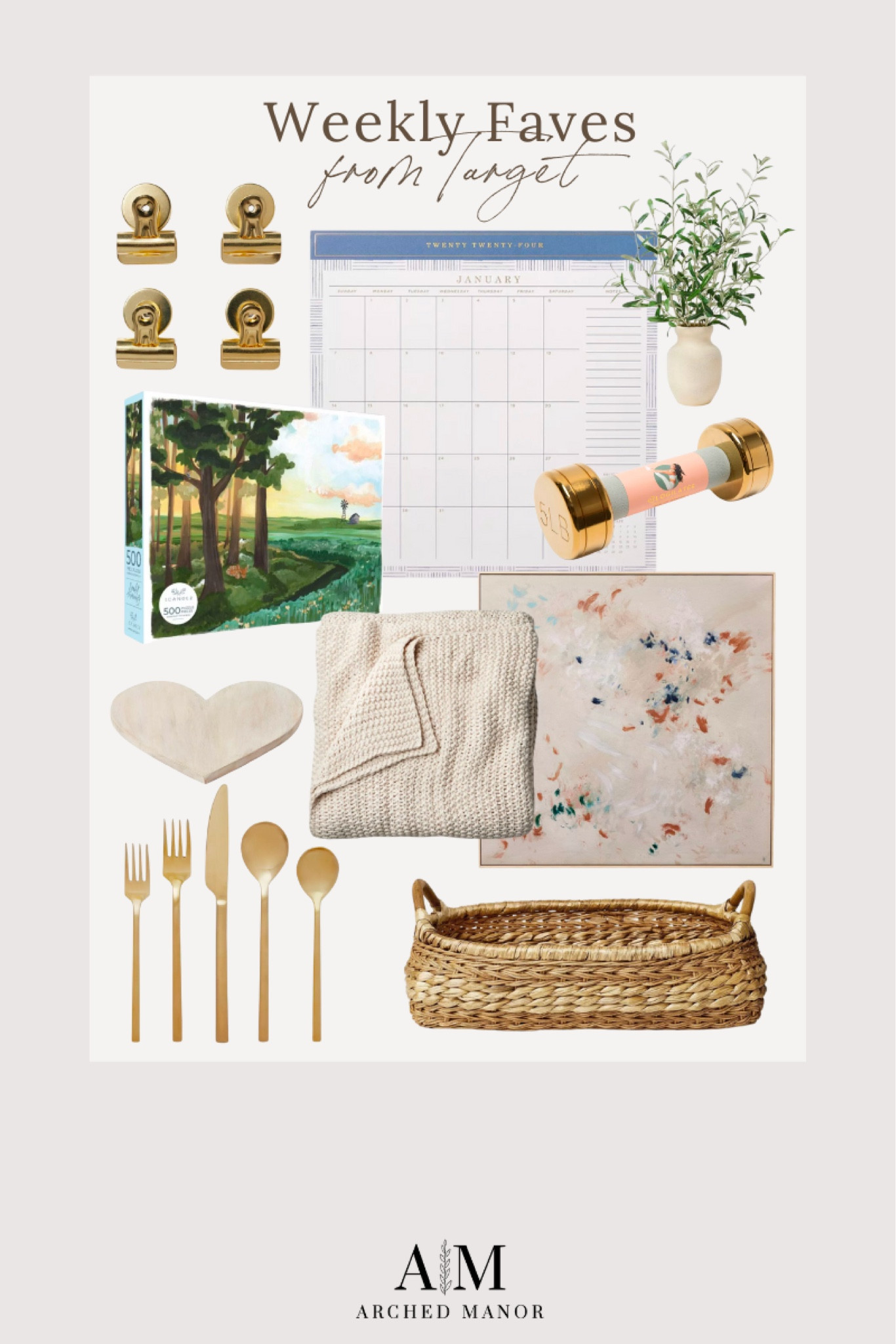 Target | Weekly favs



Home blog  home blogger  home decor  home finds  home office essentials  monthly calendar  faux plant decor  dumbbell  throw blanket  woven basket  marble heart  wall art 

#LTKstyletip #LTKhome