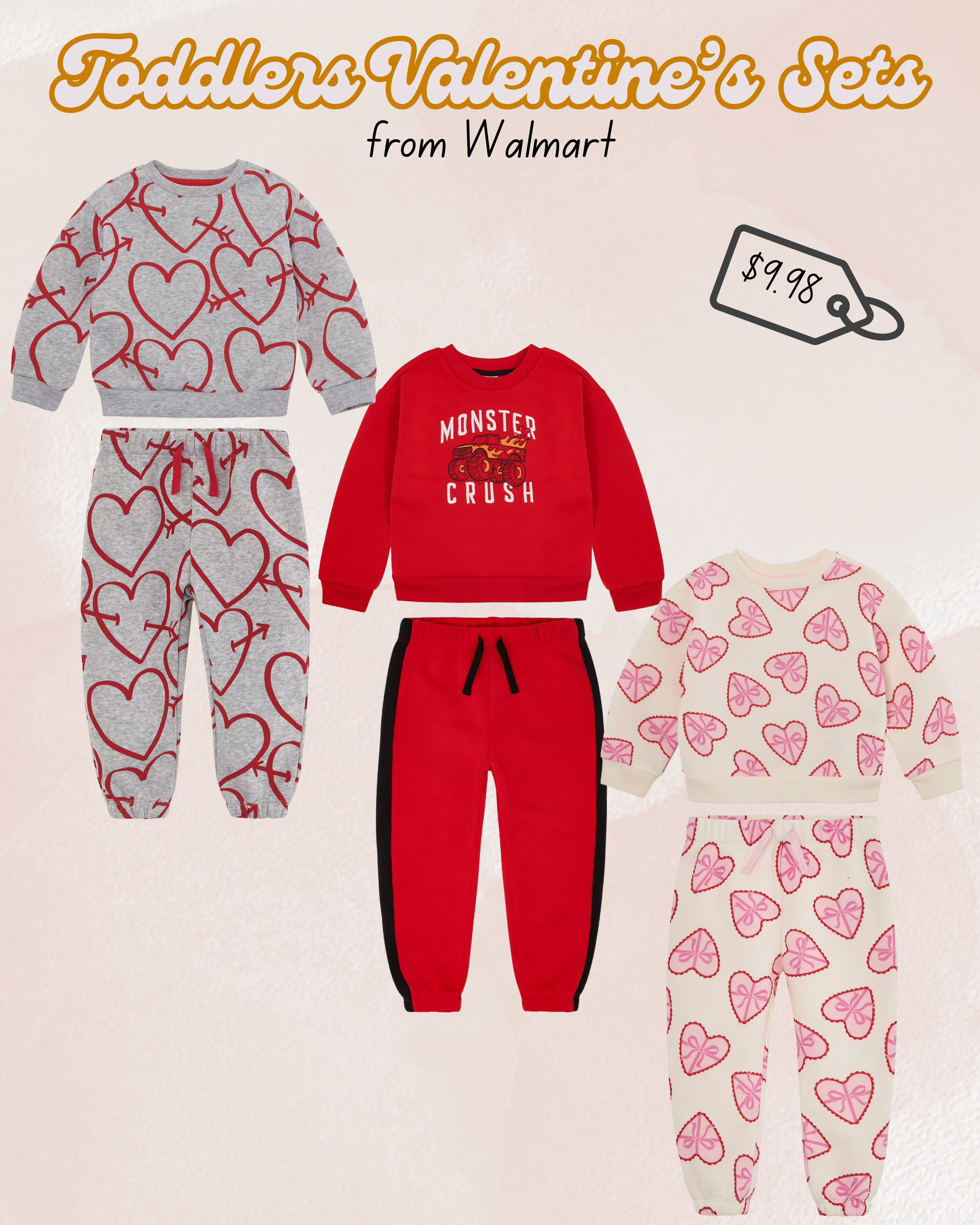 I love these Valentine's Day themed jogger sets for girl and boy toddlers.  These make quick and cute outfit ideas and they are less than $10.  

 

#LTKSeasonal #LTKBaby #LTKKids
