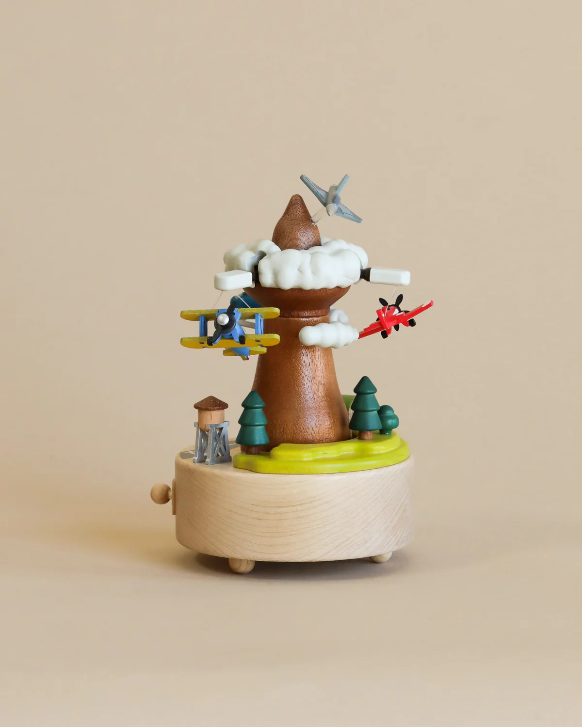 Wooden Airplane Music Box | Odin Parker