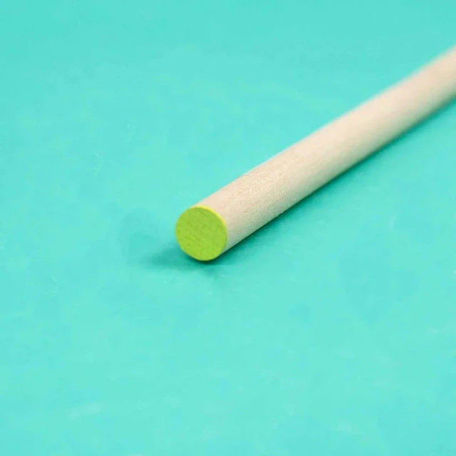 Hello Hobby Wood Dowel, 36” Long, 5/16-inch Diameter, Yellow Ends - Walmart.com | Walmart (US)