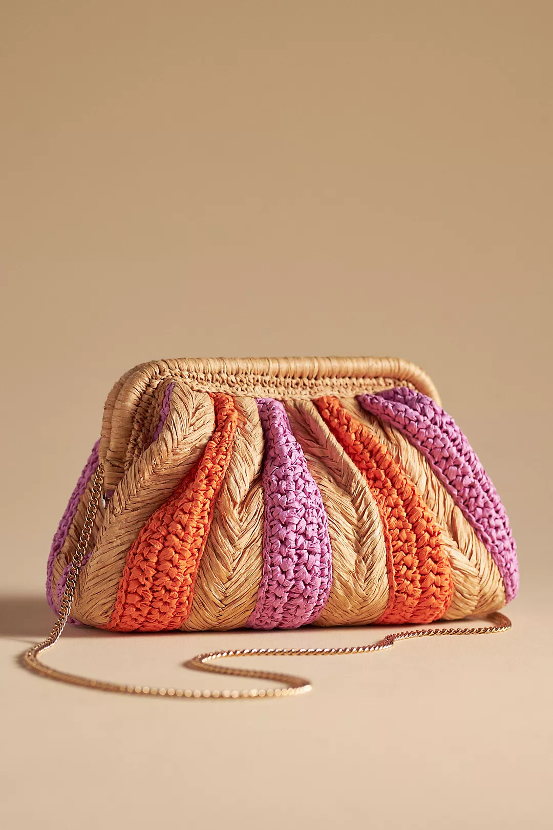 The Frankie Clutch: Striped Raffia Edition | Anthropologie (US)