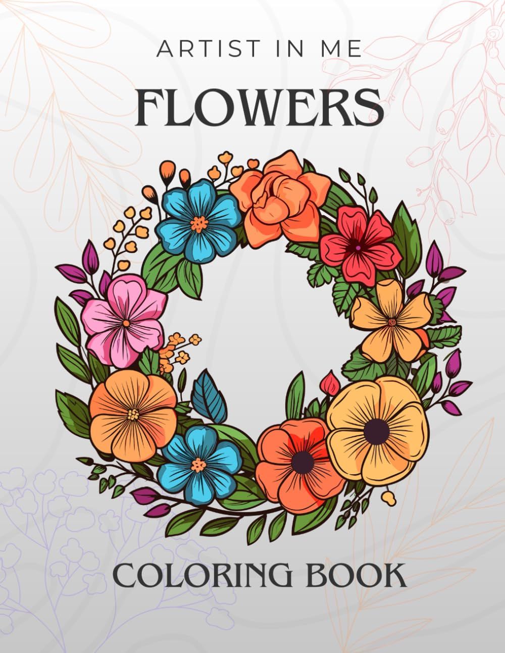 Flowers: Adult & teen coloring book, that helps reduce stress and anxiety | Amazon (US)