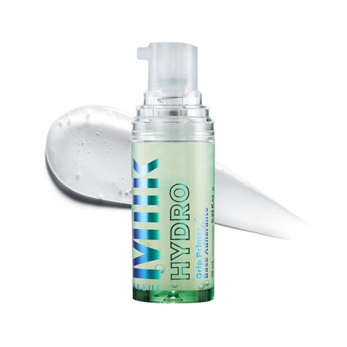 Milk Makeup Hydro Grip Primer with Hyaluronic Acid + Niacinamide – Hydrating Face Primer Grips Makeup for Up to 12 Hours – Silicone-Free, Lightweight Gel with Dewy Finish – 0.33 oz | Amazon (US)