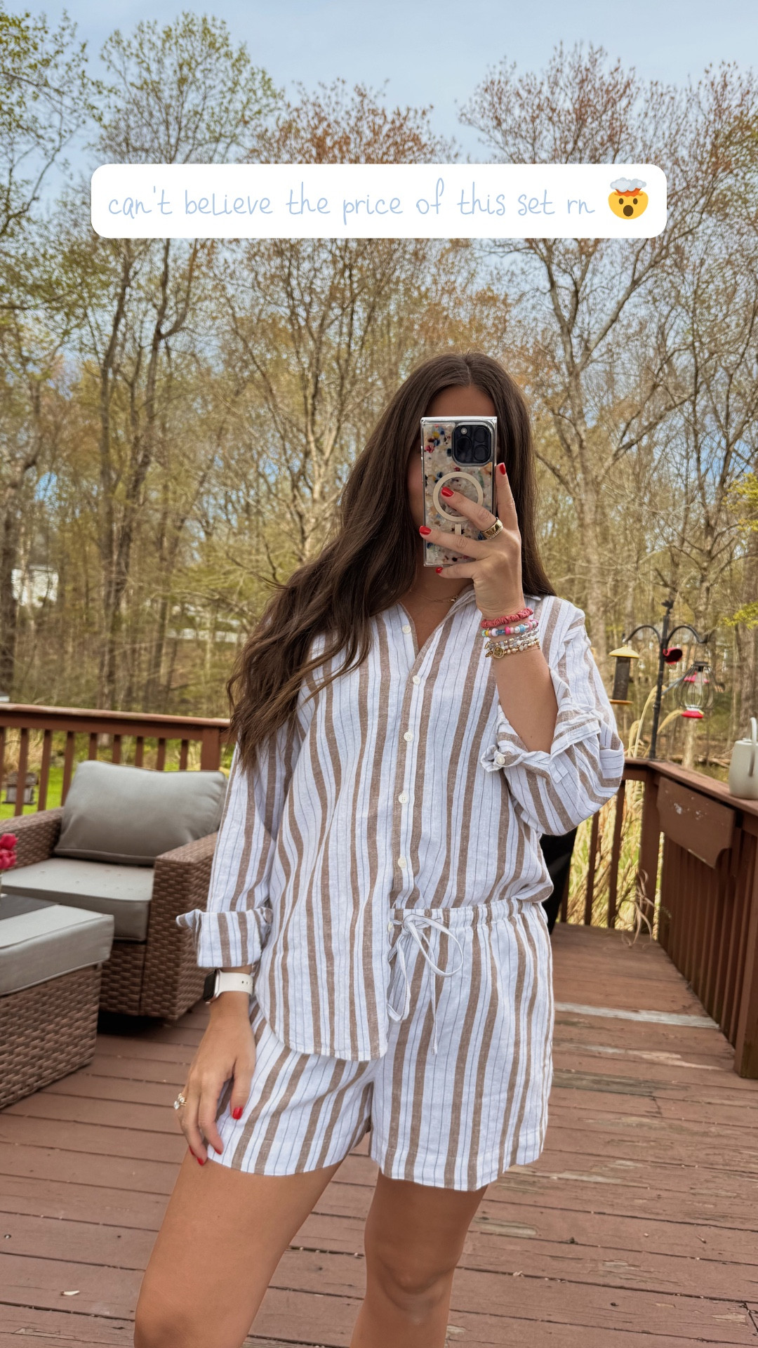 This set is on major sale rn!!! 
Size XS in top 
Size M in bottoms

#LTKSaleAlert