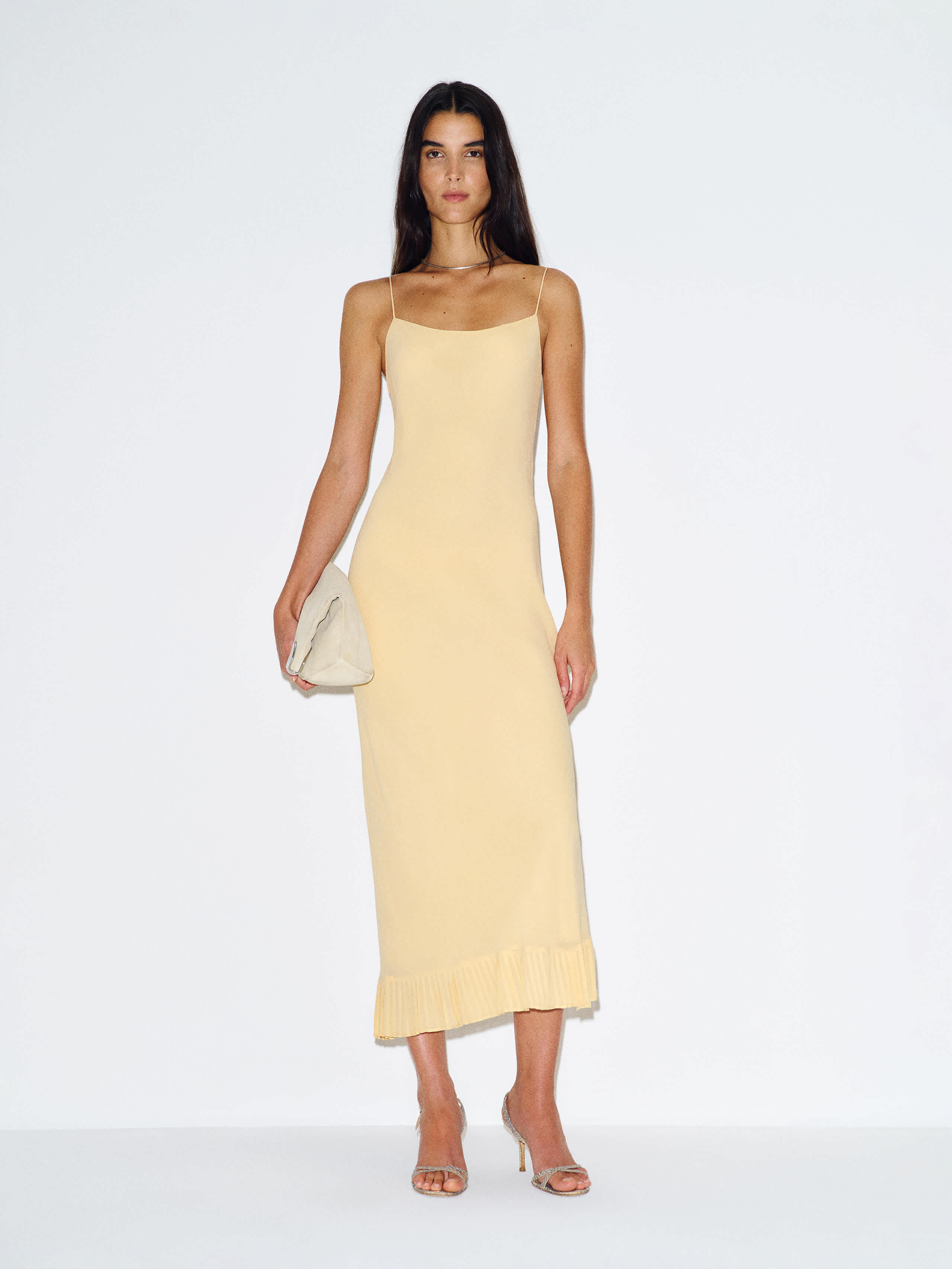 Reformation Suki Dress Yellow 10 | Reformation (Global)