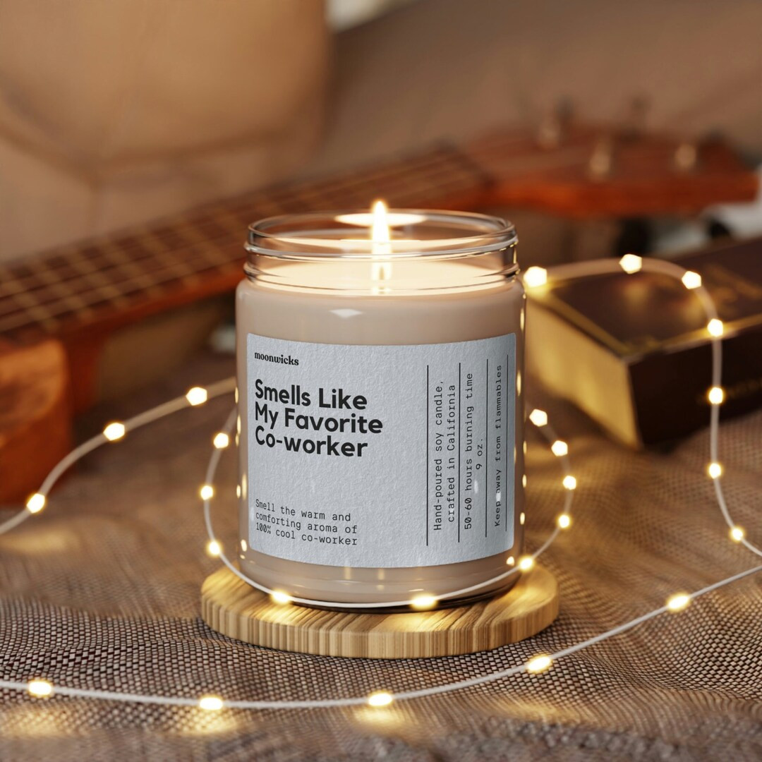 Smells Like My Favorite Co-worker Soy Wax Candle Gift for - Etsy | Etsy (US)