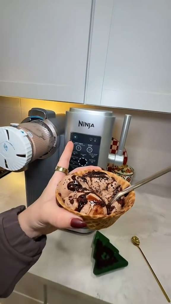 This deal on the Ninja Creami SWIRL right now is absolutely crazy and the lowest I’ve ever seen it!! 🍦 Best early Christmas present to myself 😭🫶🏼 13 different settings and it makes the best scoopable and soft serve ice cream. This is your sign to get it for yourself or for someone on your Christmas list 🎁🎄 #ninjacreami #icecream #softserveicecream #tiktokshopcybermonday #tiktokshopblackfriday  

 

#LTKGiftGuide #LTKfoodie #LTKHome