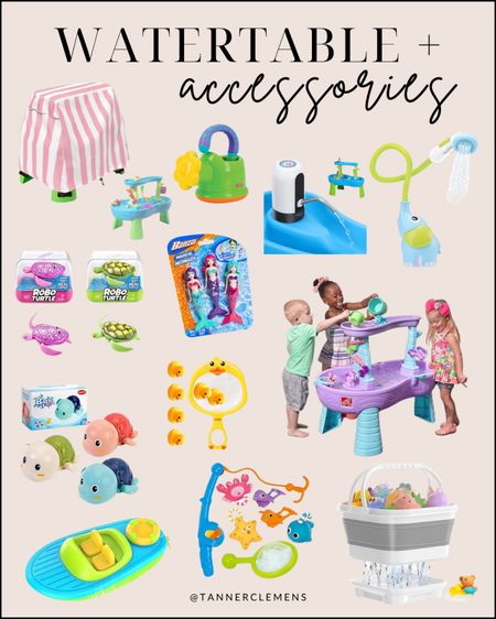 Water table and accessories! Summer outdoor kids toys, watertable finds 

#LTKKids #LTKHome