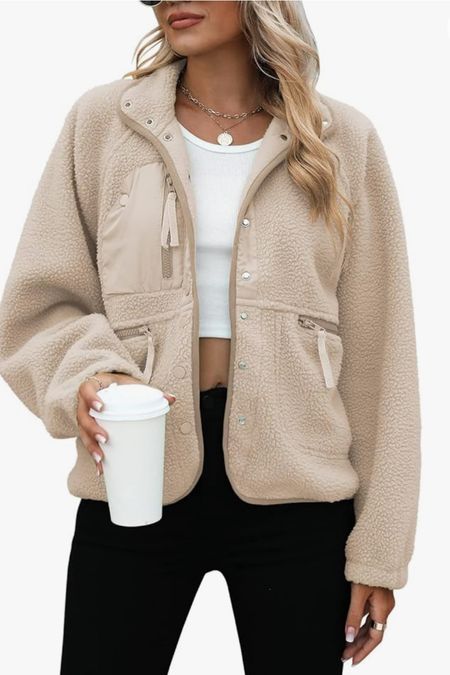 free people look for less! I’m obsessed with the free people hit the slops jacket but it’s pricey (and never goes on sale) this looks nearly identical. It doesn’t run quite as oversized as the free people jacket is the only caveat! 

#LTKmidsize #LTKtravel #LTKMostLoved
