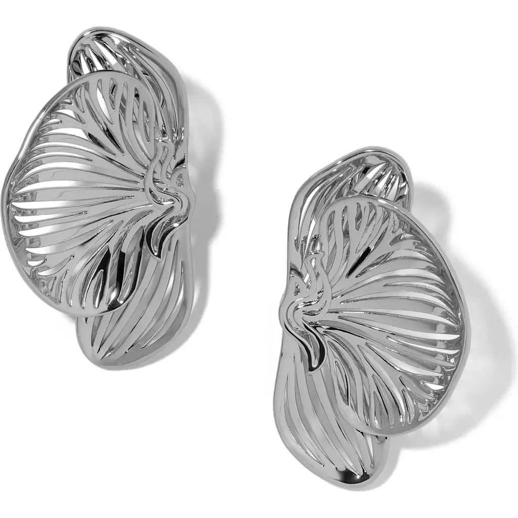 Jennifer Fisher Small Orchid Stud Earring in Silver at Nordstrom | Nordstrom